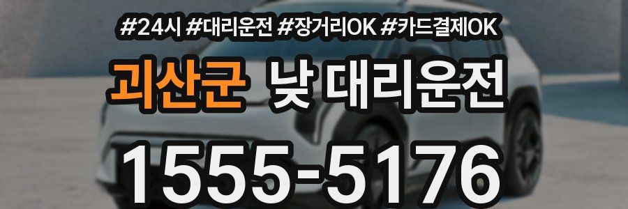 괴산군 낮 대리운전