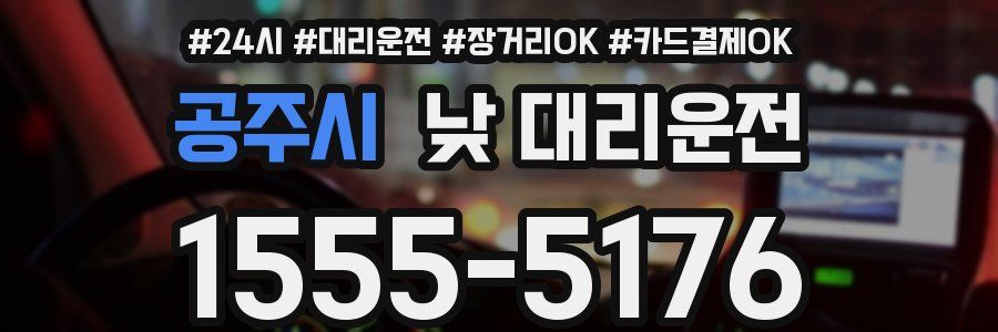 공주시 낮 대리운전