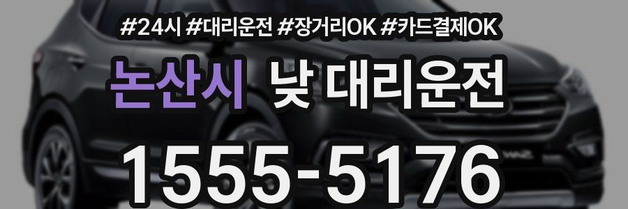 논산시 낮 대리운전