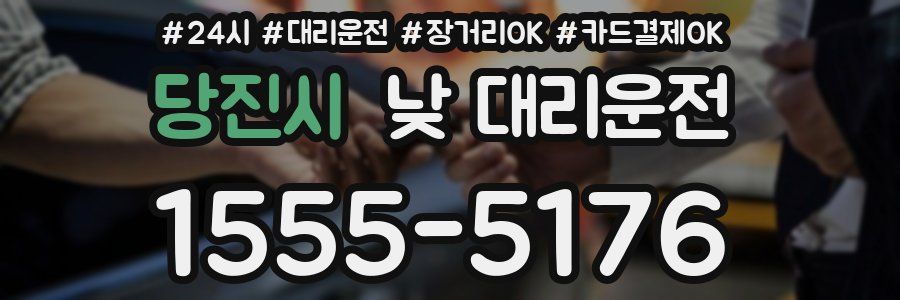 당진시 낮 대리운전
