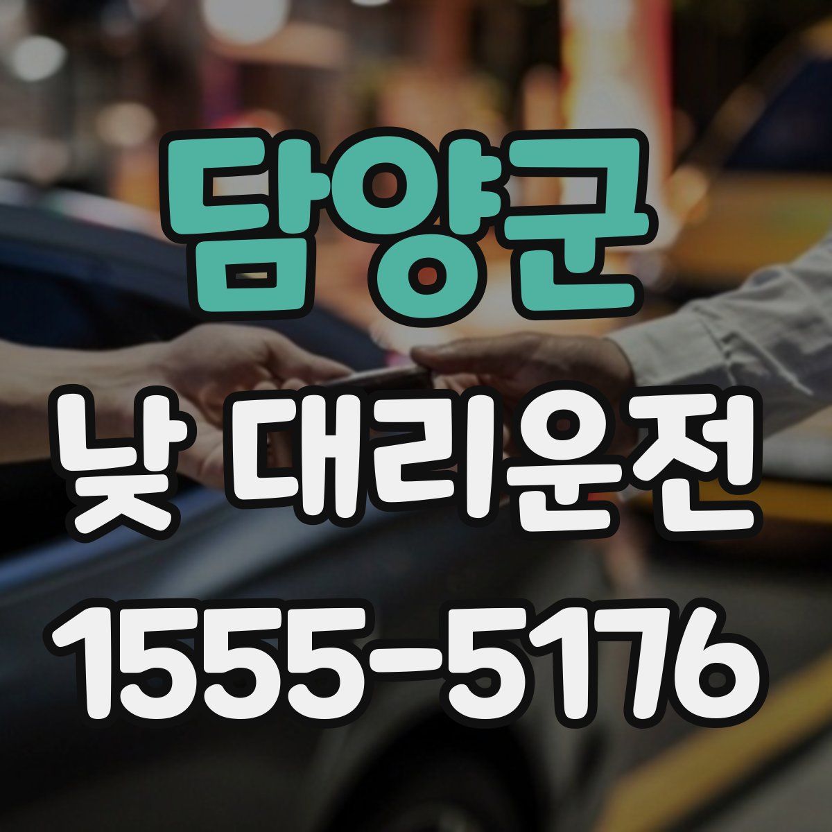 담양군 낮 대리운전