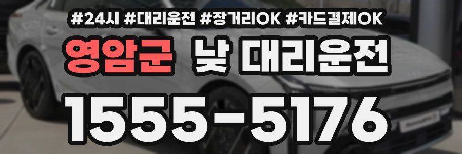 영암군 낮 대리운전