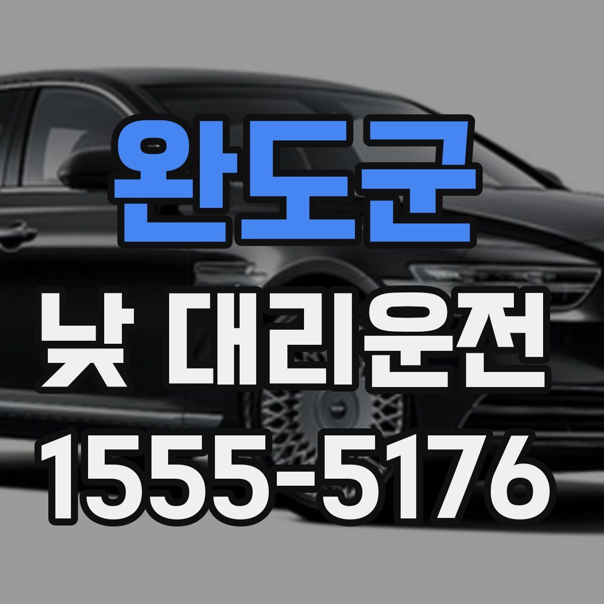 완도군 낮 대리운전