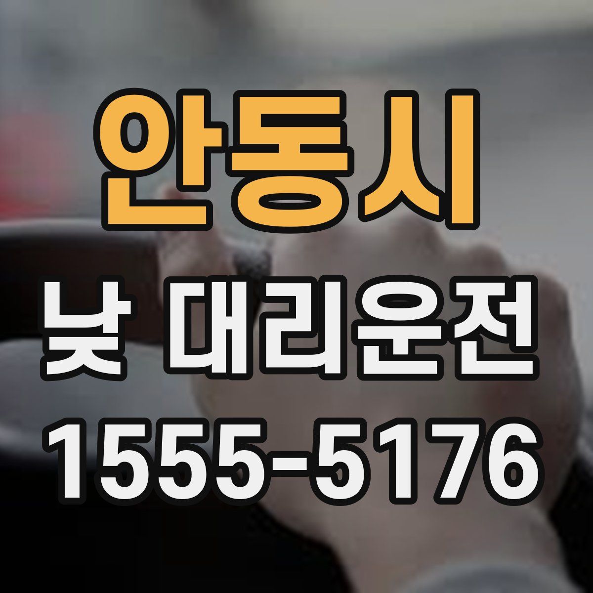 안동시 낮 대리운전