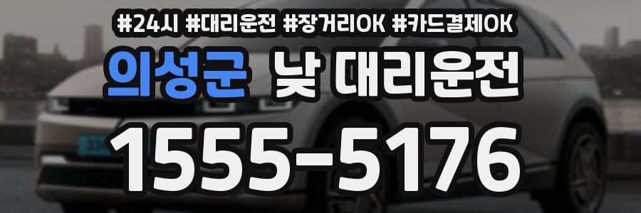의성군 낮 대리운전