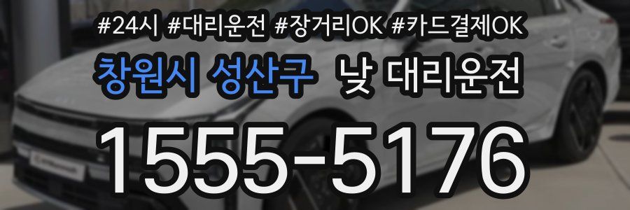 창원시 성산구 낮 대리운전