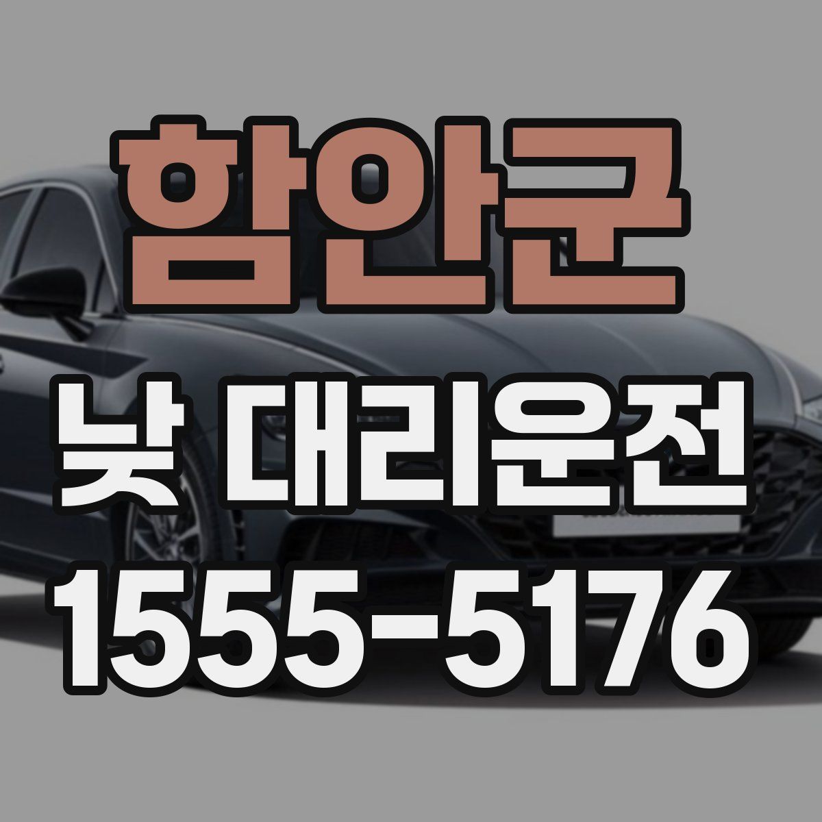 함안군 낮 대리운전