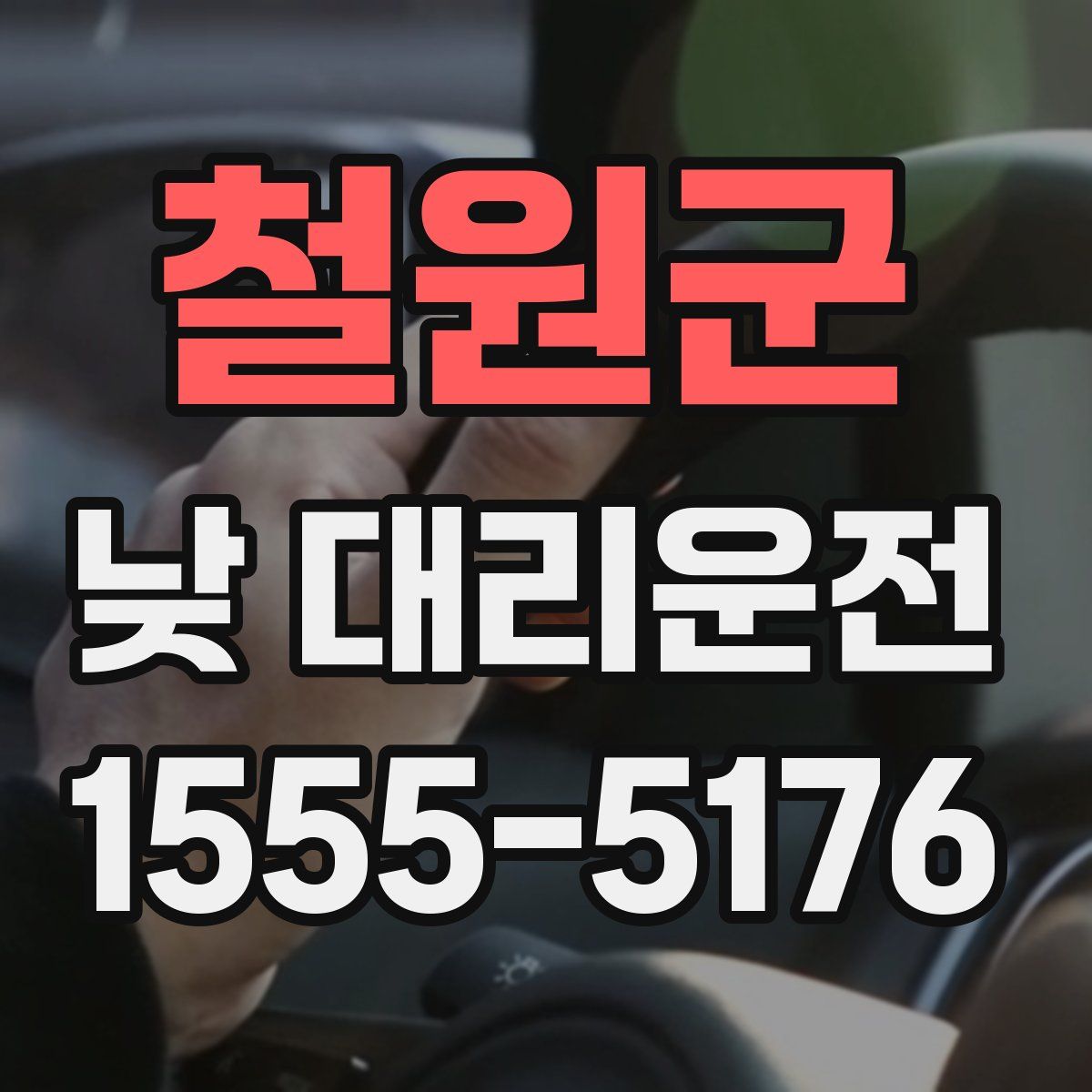 철원군 낮 대리운전