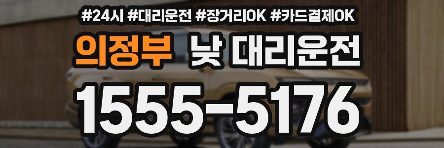 의정부 낮 대리운전