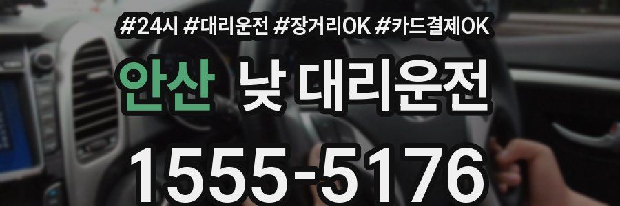 안산 낮 대리운전