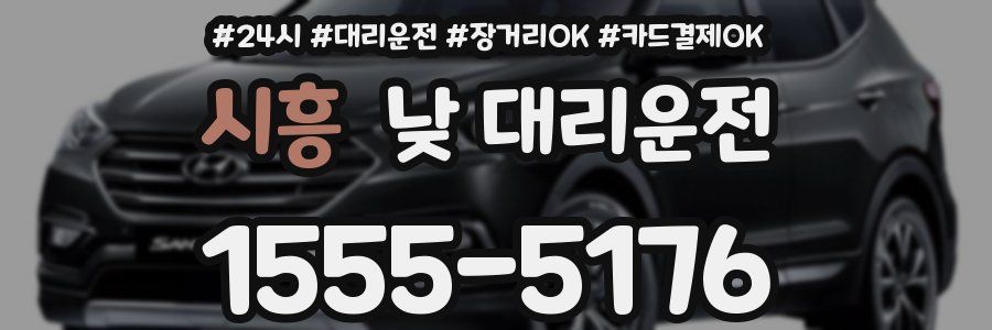 시흥 낮 대리운전