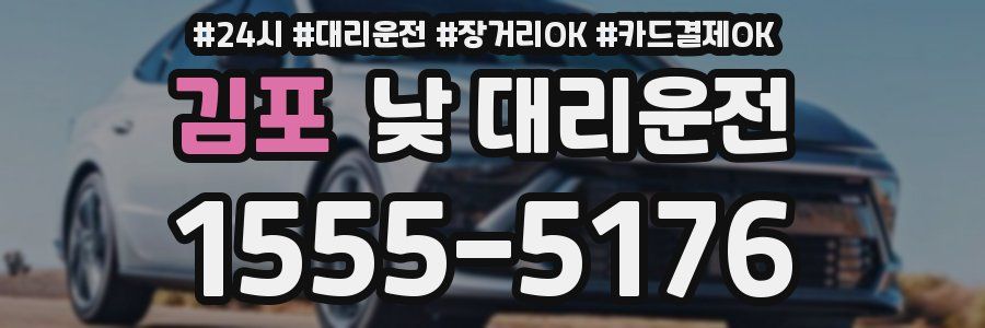 김포 낮 대리운전