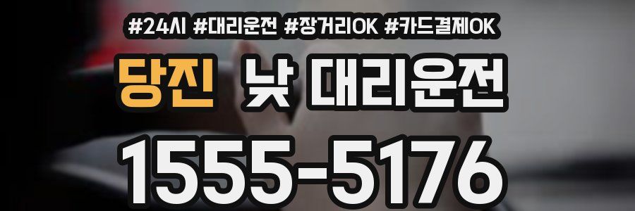 당진 낮 대리운전