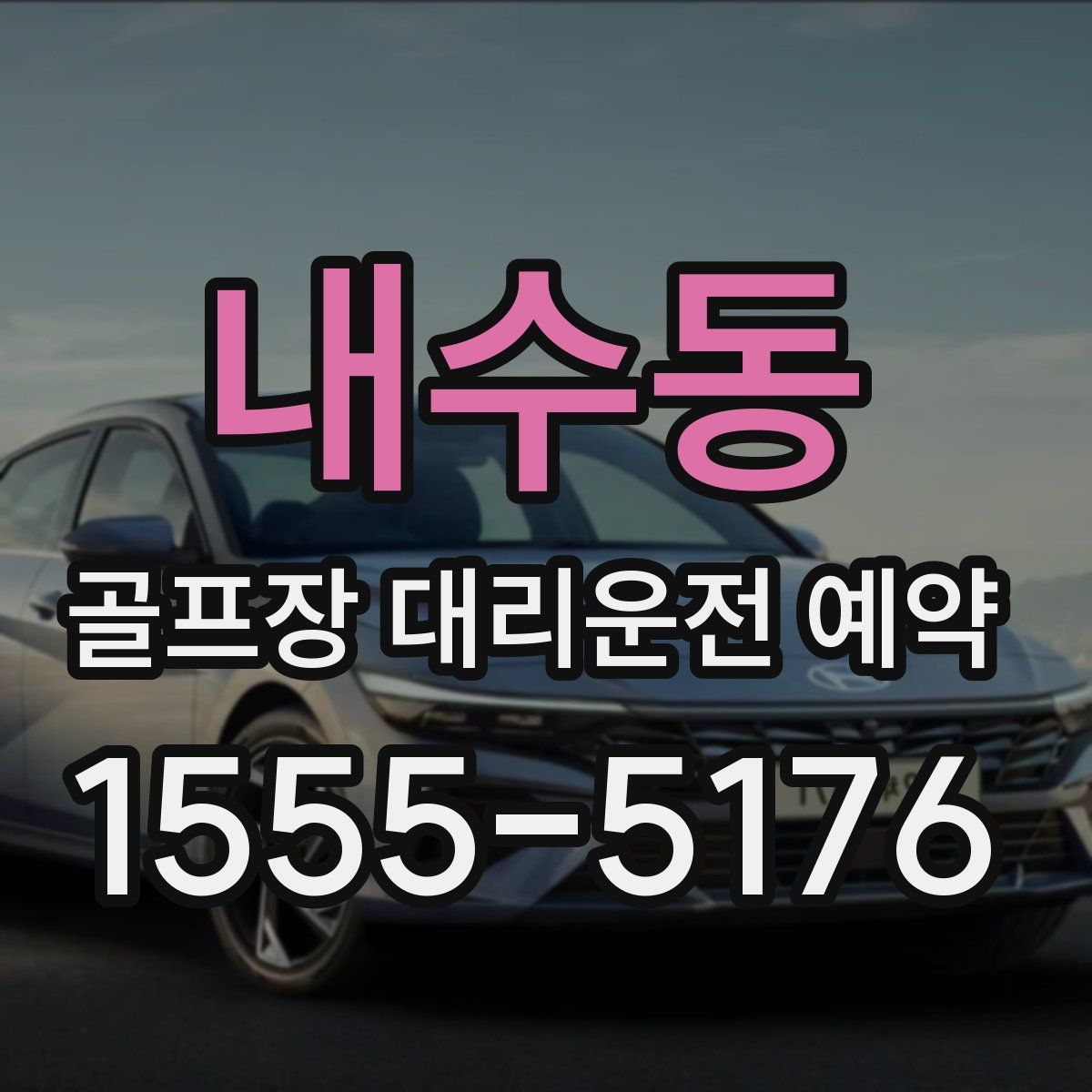 내수동 골프장 대리운전 예약