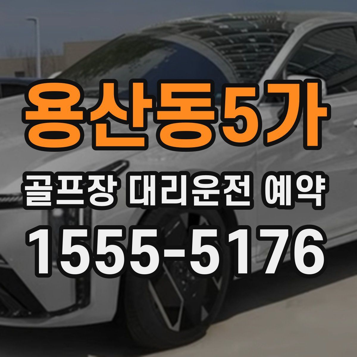 용산동5가 골프장 대리운전 예약