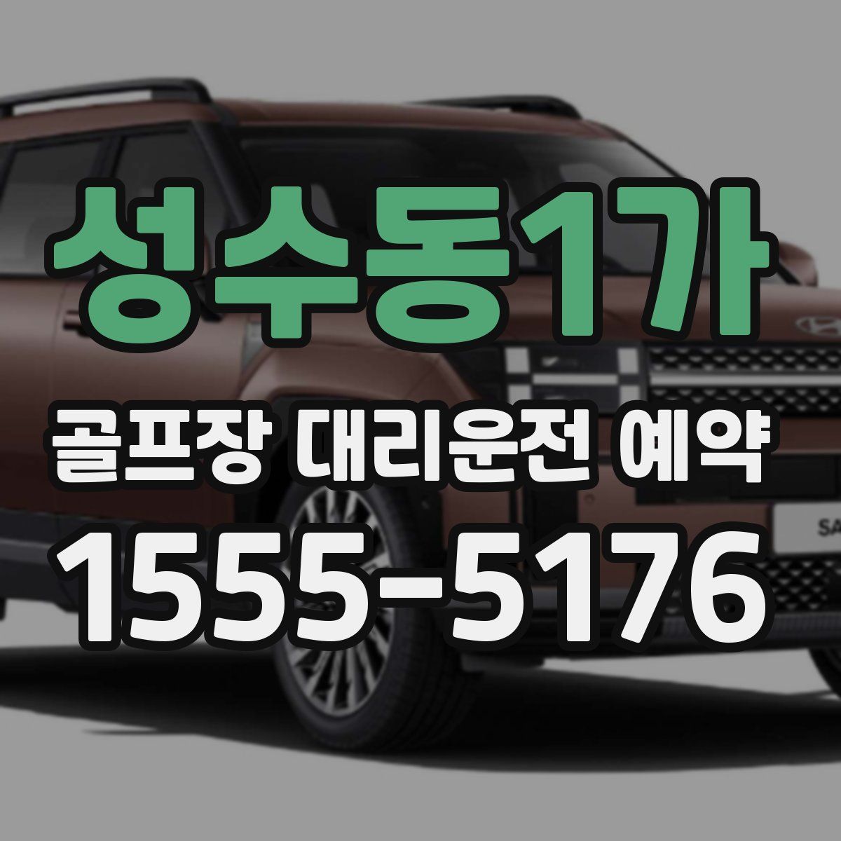 성수동1가 골프장 대리운전 예약
