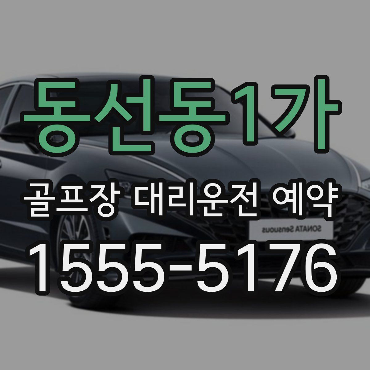 동선동1가 골프장 대리운전 예약