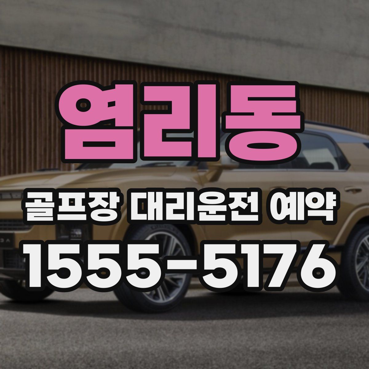 염리동 골프장 대리운전 예약