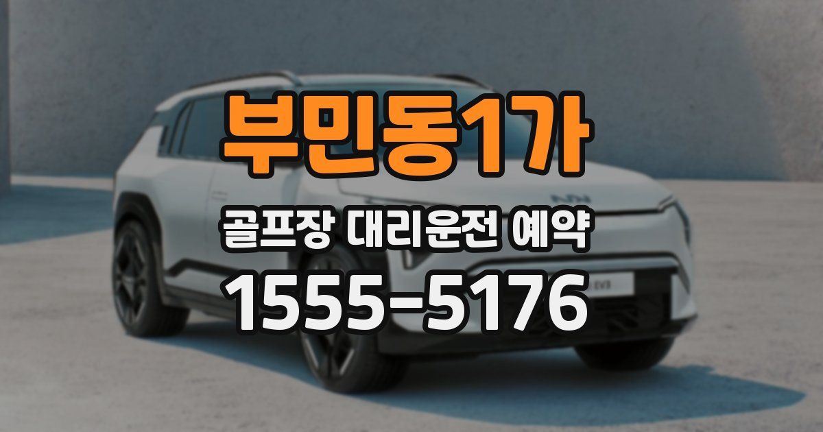 부민동1가 골프장 대리운전 예약