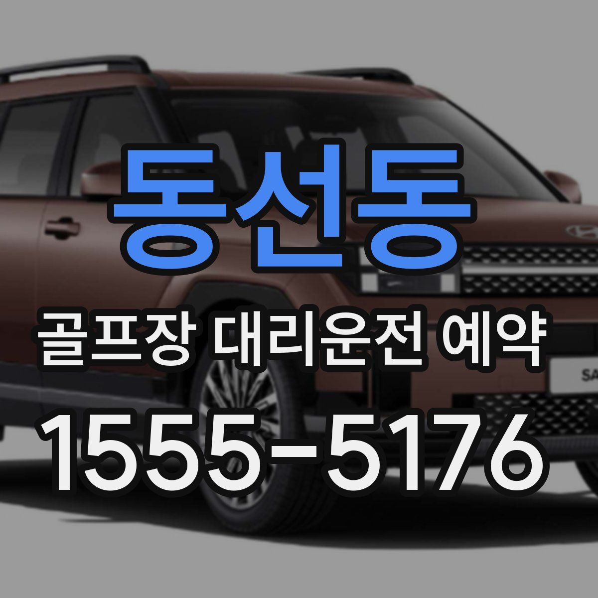 동선동 골프장 대리운전 예약