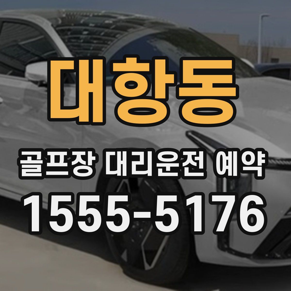 대항동 골프장 대리운전 예약
