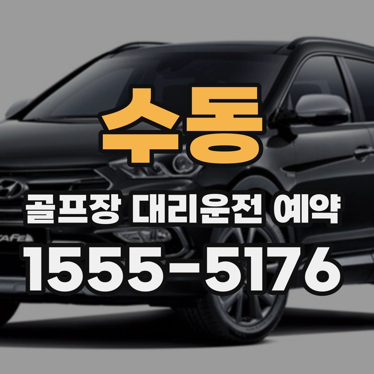 수동 골프장 대리운전 예약