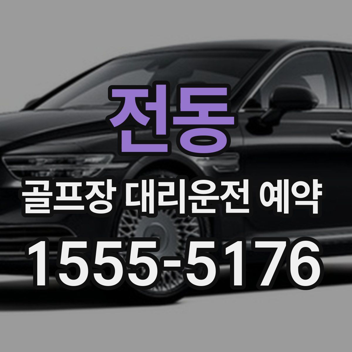 전동 골프장 대리운전 예약