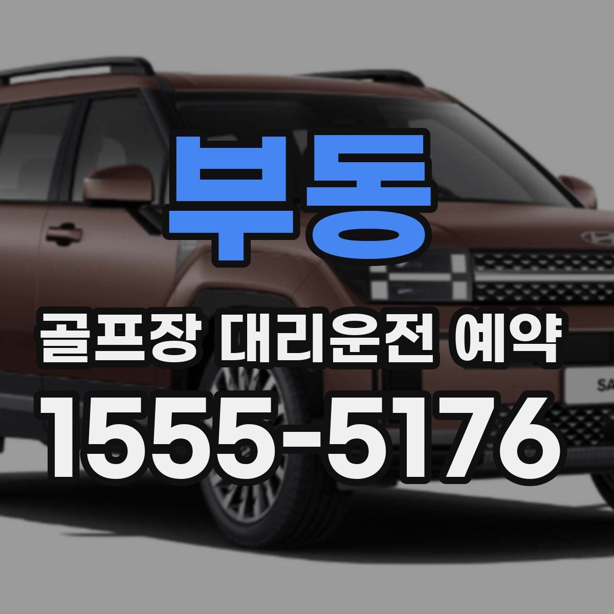 부동 골프장 대리운전 예약