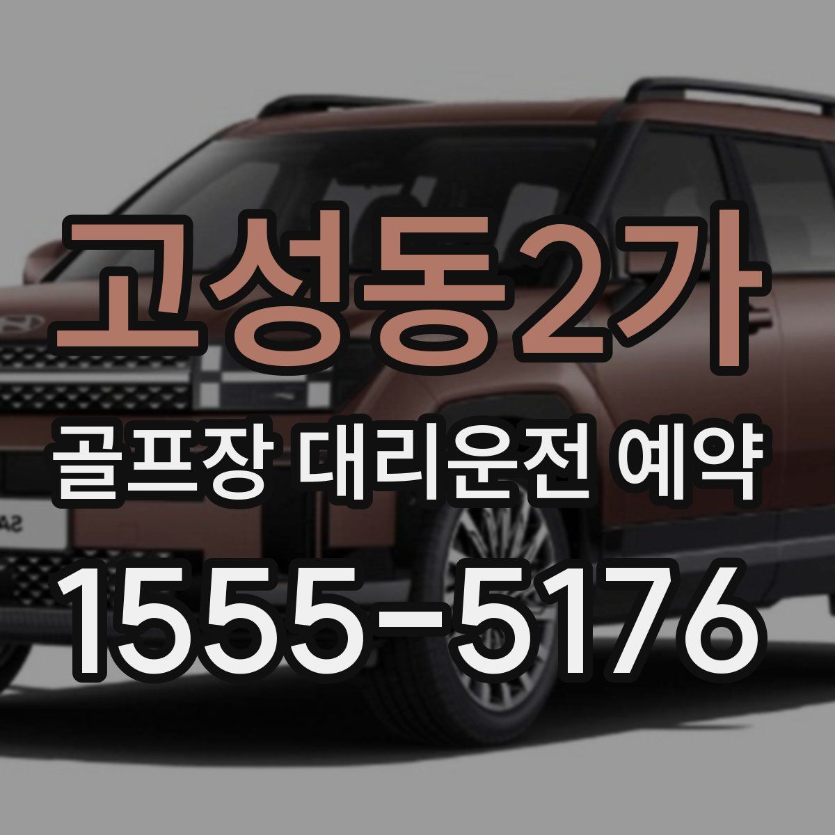 고성동2가 골프장 대리운전 예약
