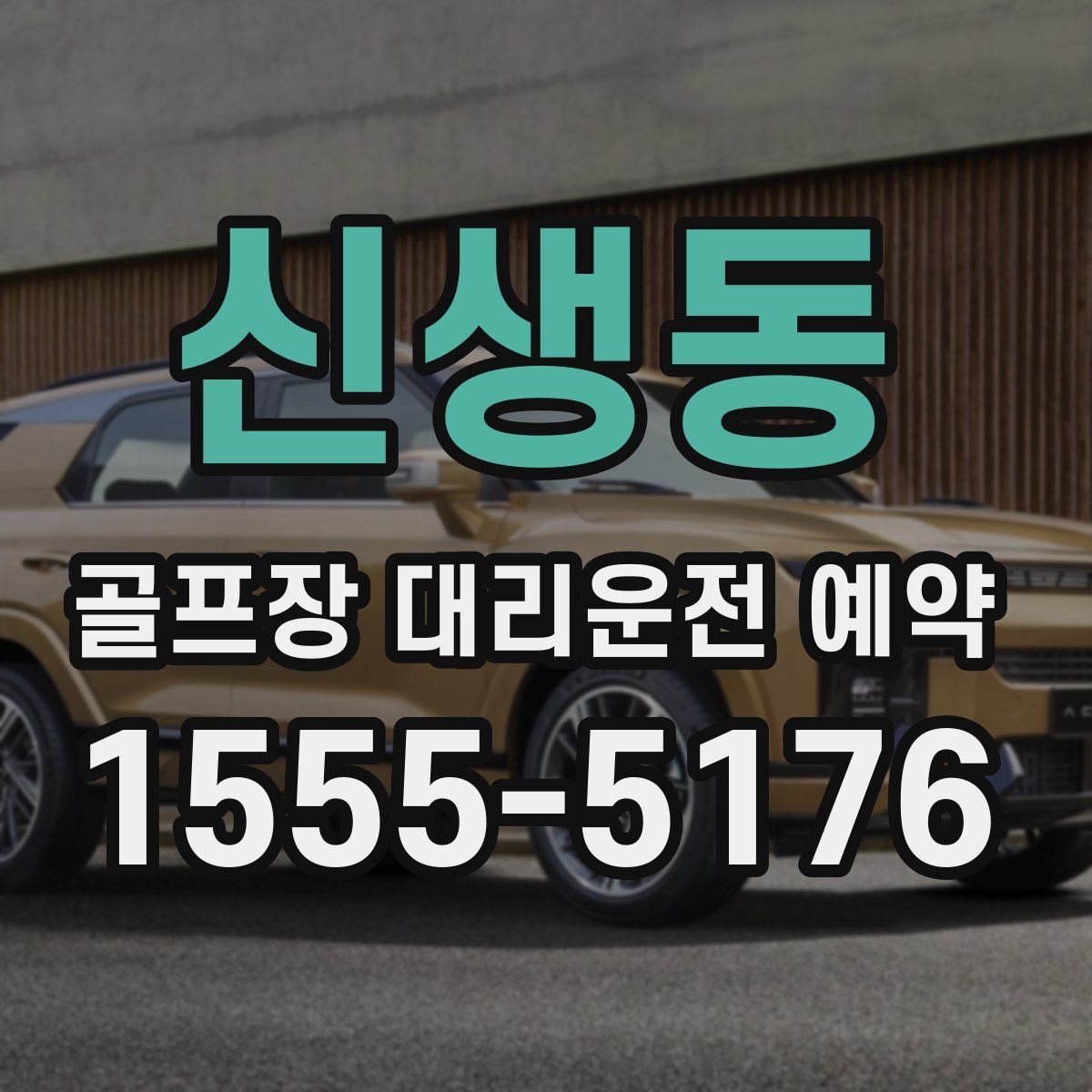 신생동 골프장 대리운전 예약