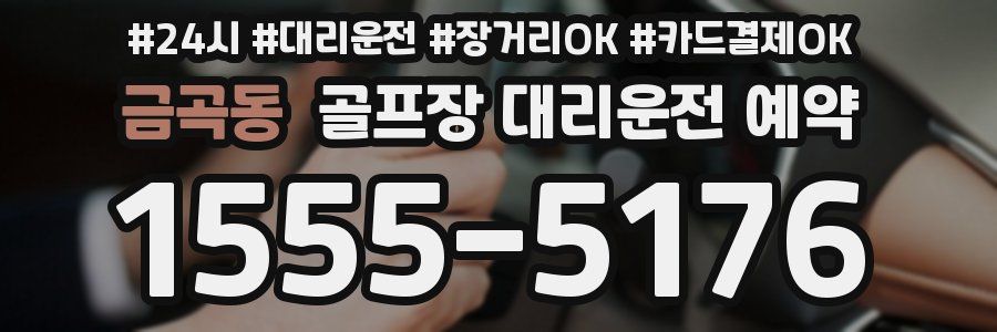 금곡동 골프장 대리운전 예약