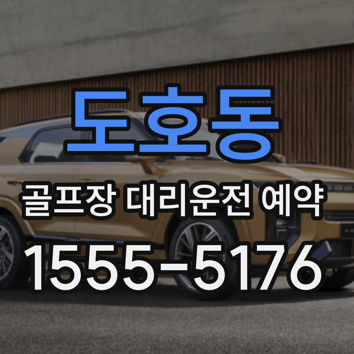 도호동 골프장 대리운전 예약