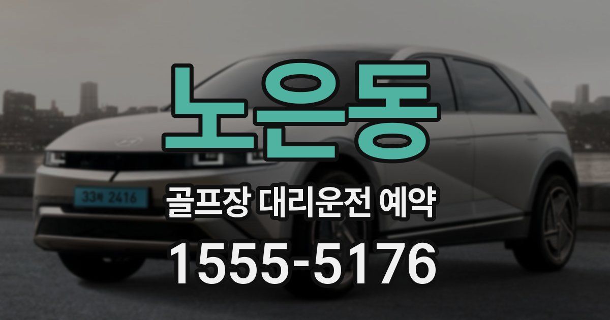 노은동 골프장 대리운전 예약