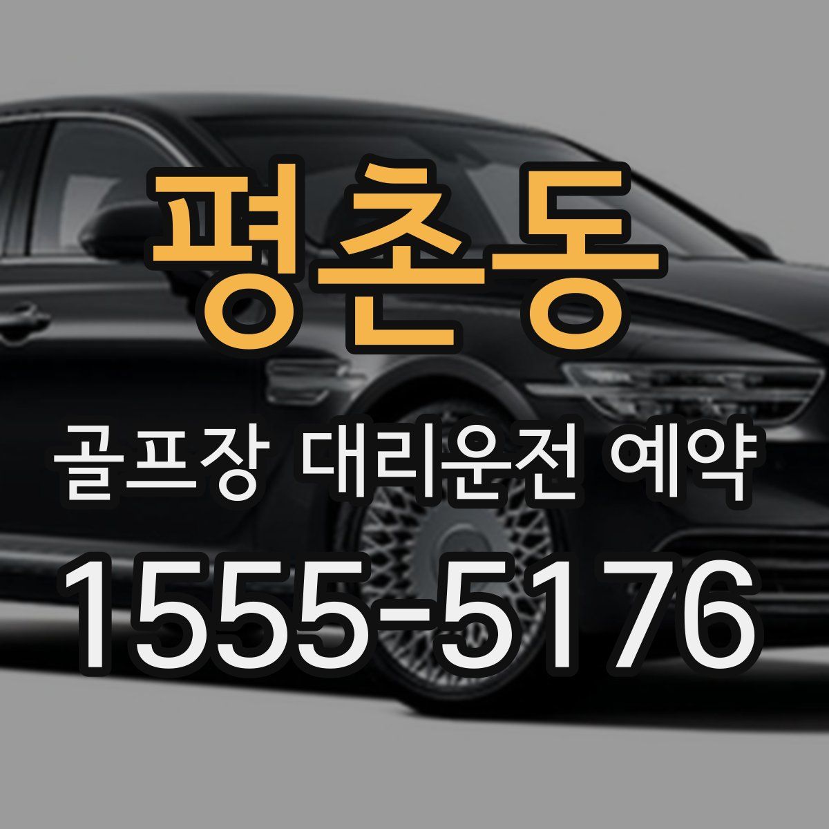 평촌동 골프장 대리운전 예약
