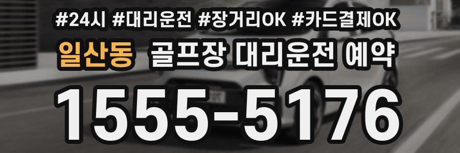일산동 골프장 대리운전 예약
