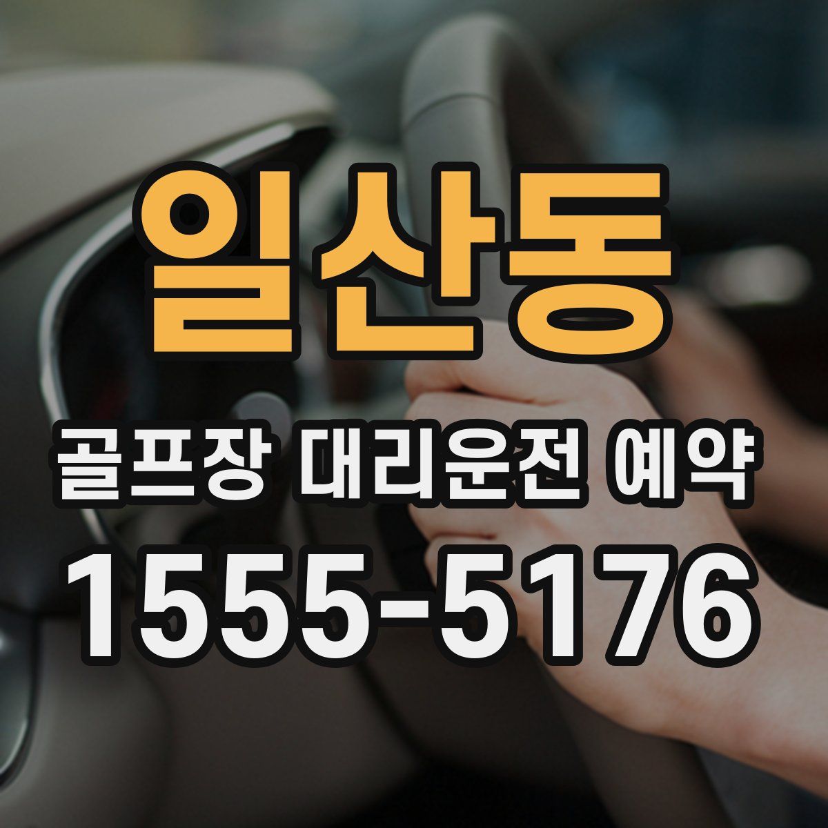 일산동 골프장 대리운전 예약