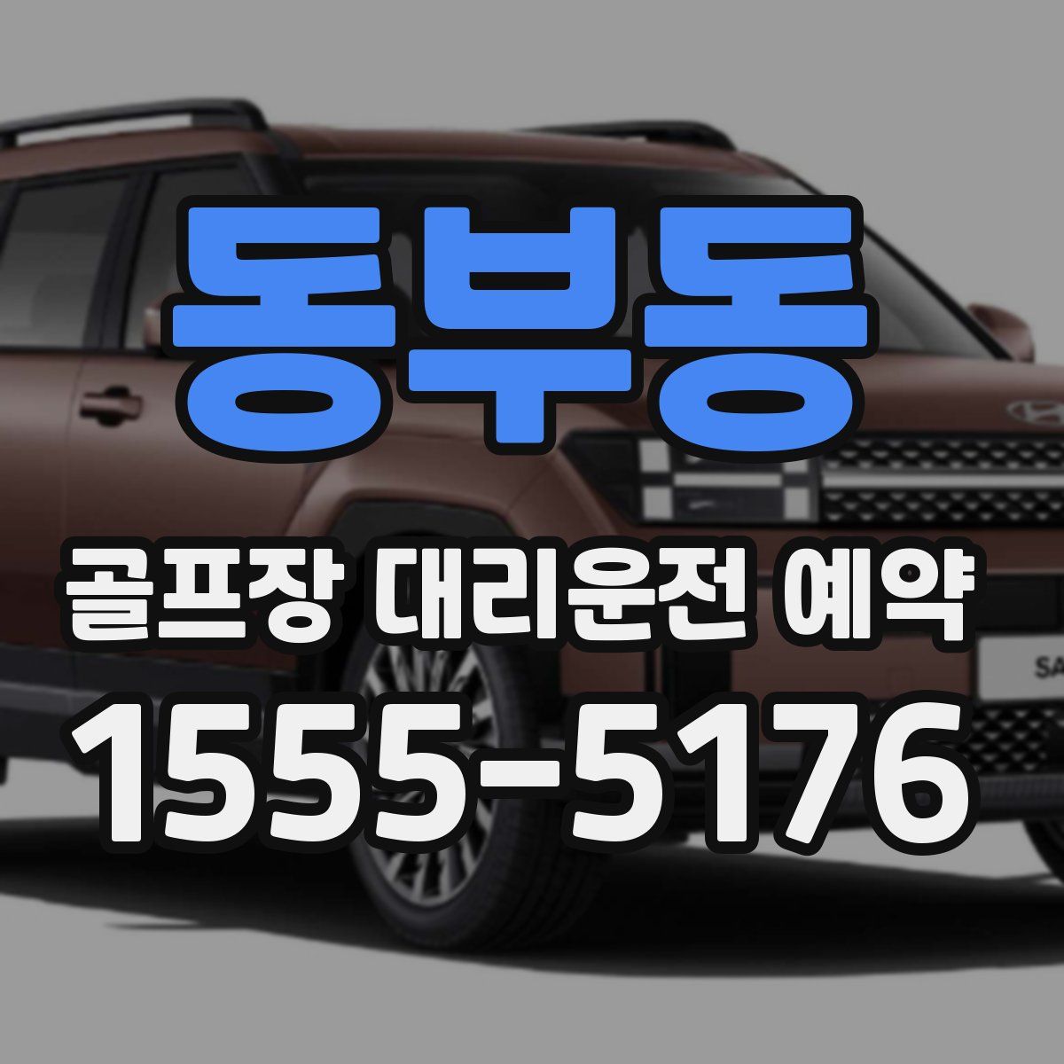 동부동 골프장 대리운전 예약