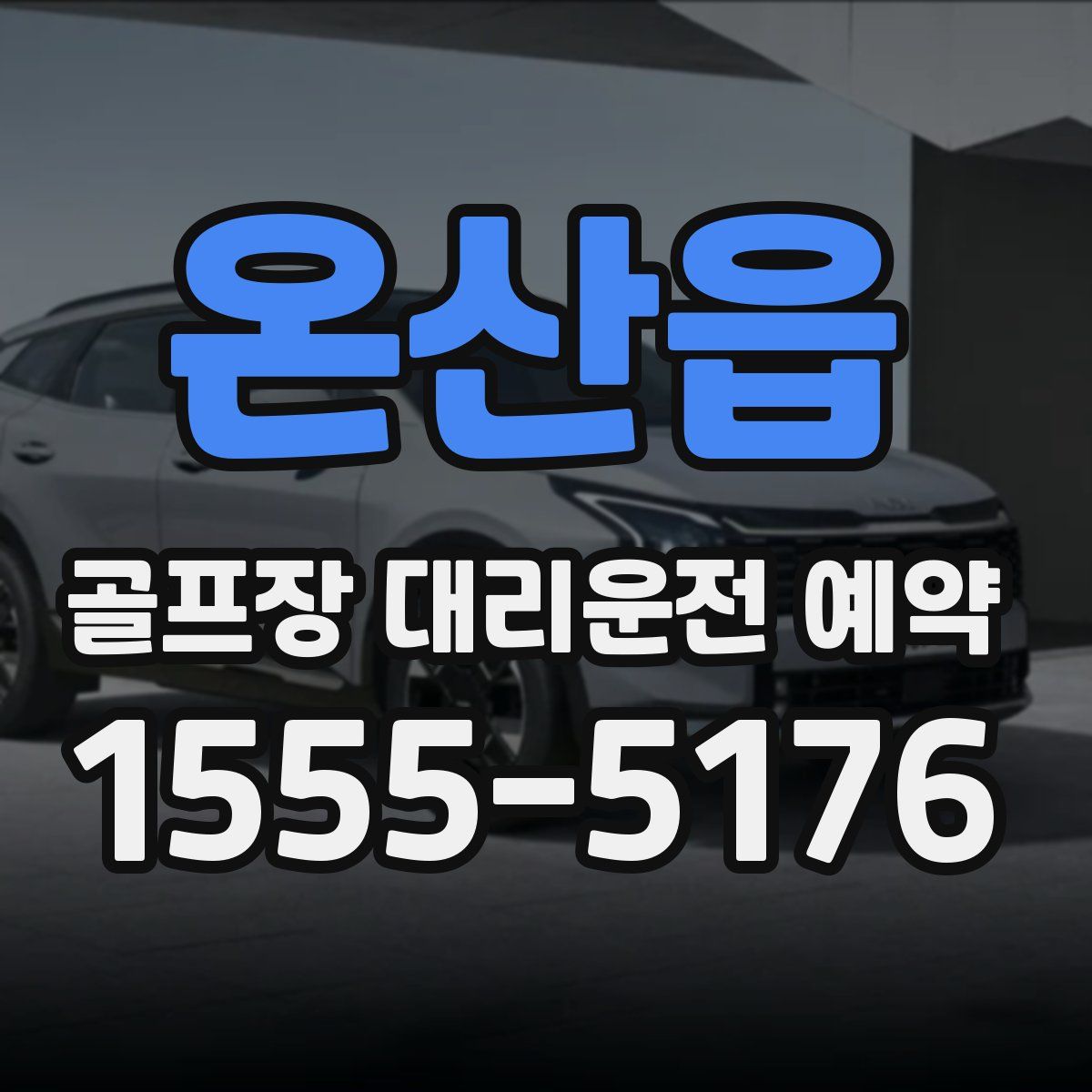 온산읍 골프장 대리운전 예약