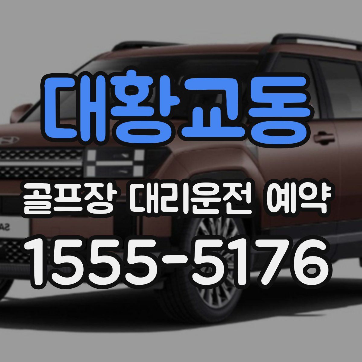 대황교동 골프장 대리운전 예약
