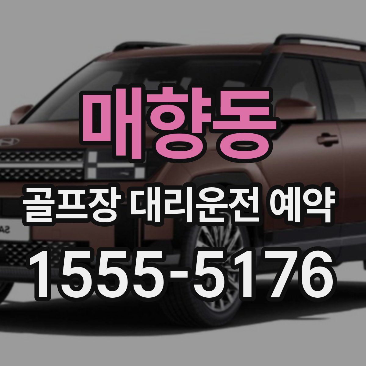 매향동 골프장 대리운전 예약