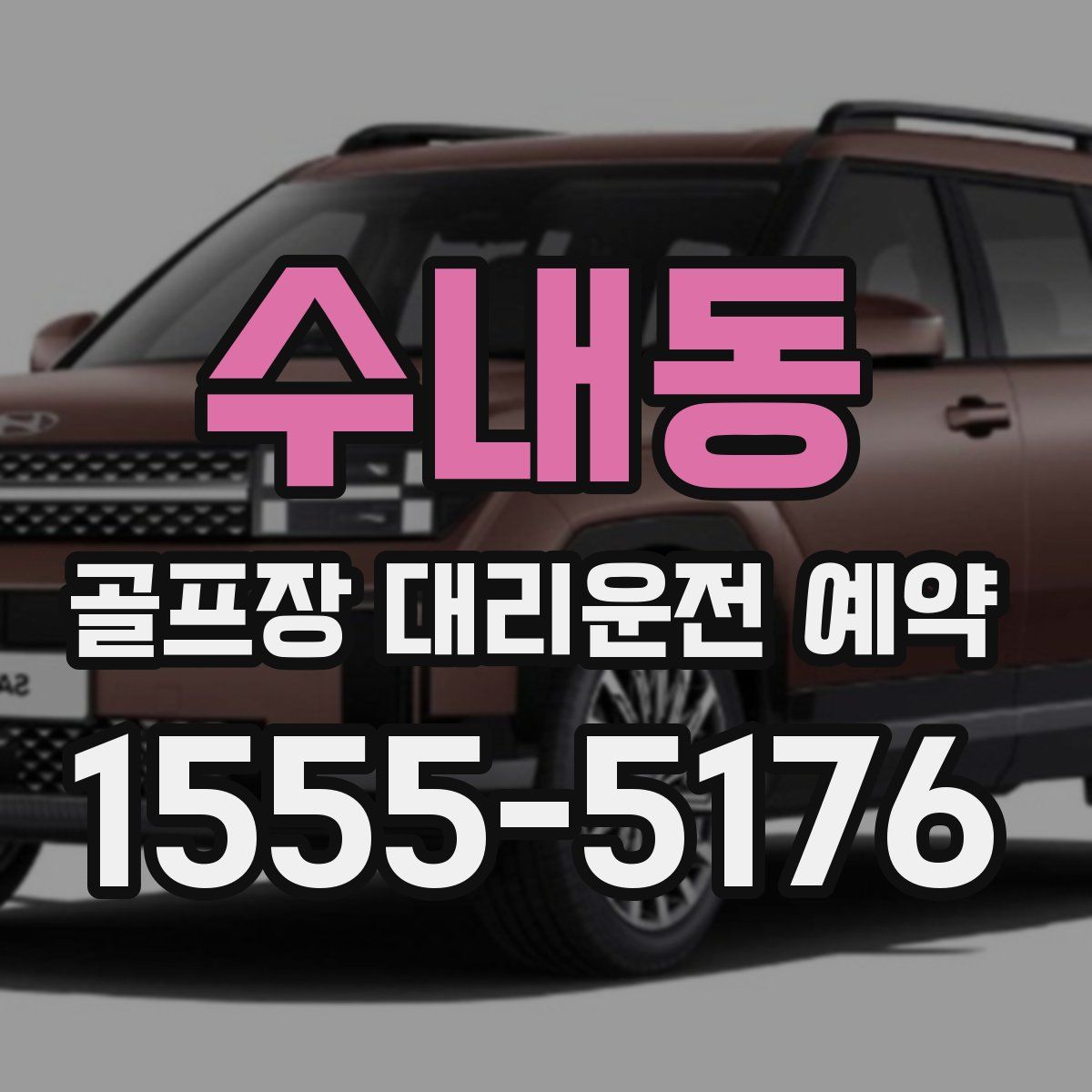 수내동 골프장 대리운전 예약