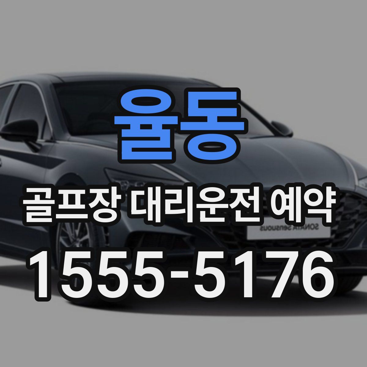 율동 골프장 대리운전 예약