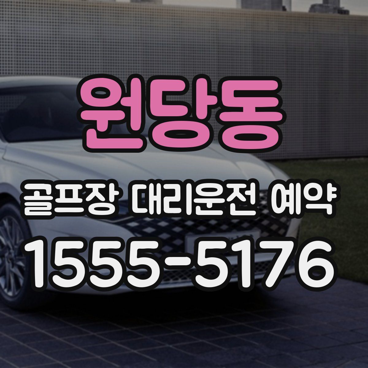 원당동 골프장 대리운전 예약