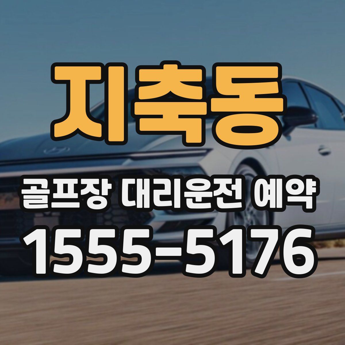 지축동 골프장 대리운전 예약