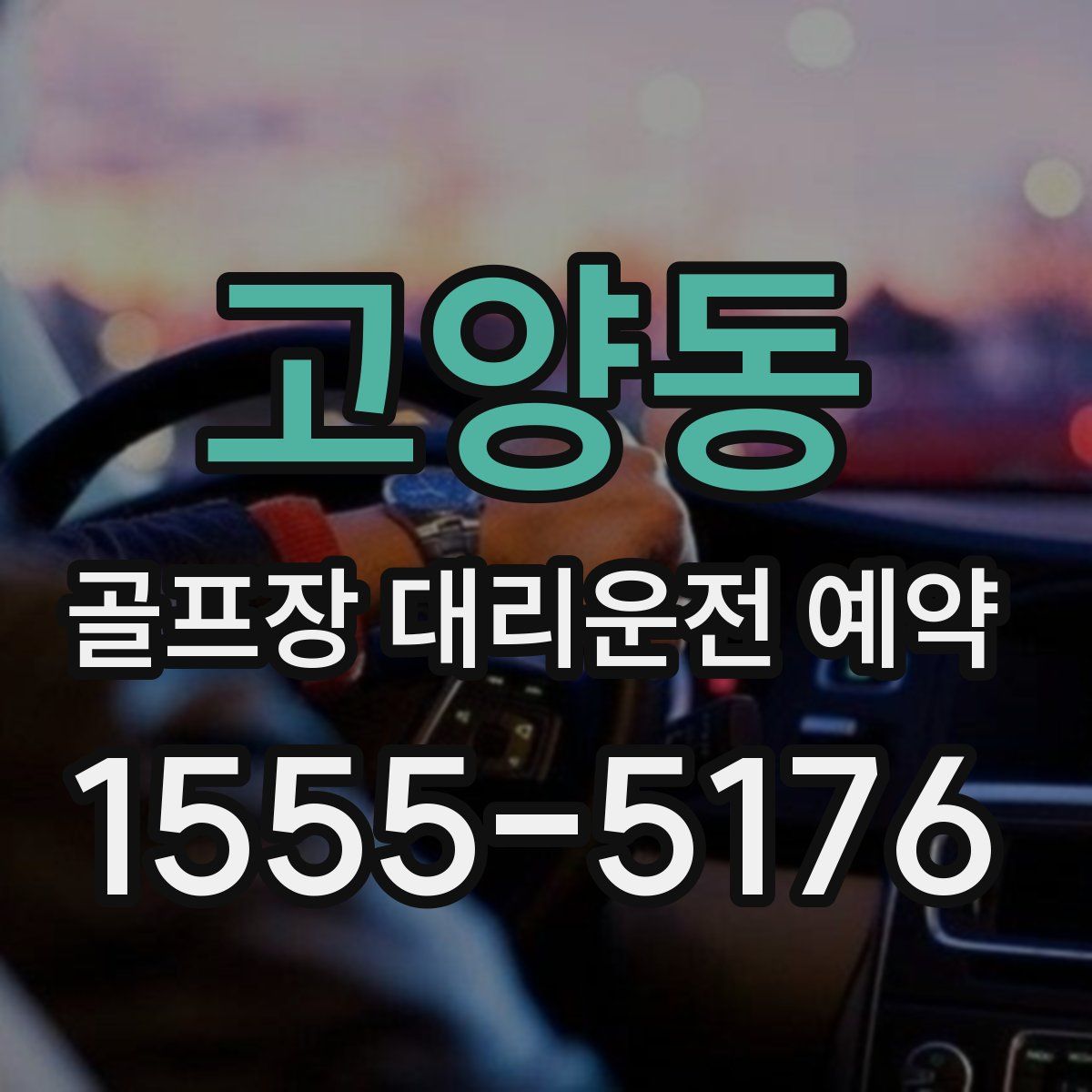 고양동 골프장 대리운전 예약