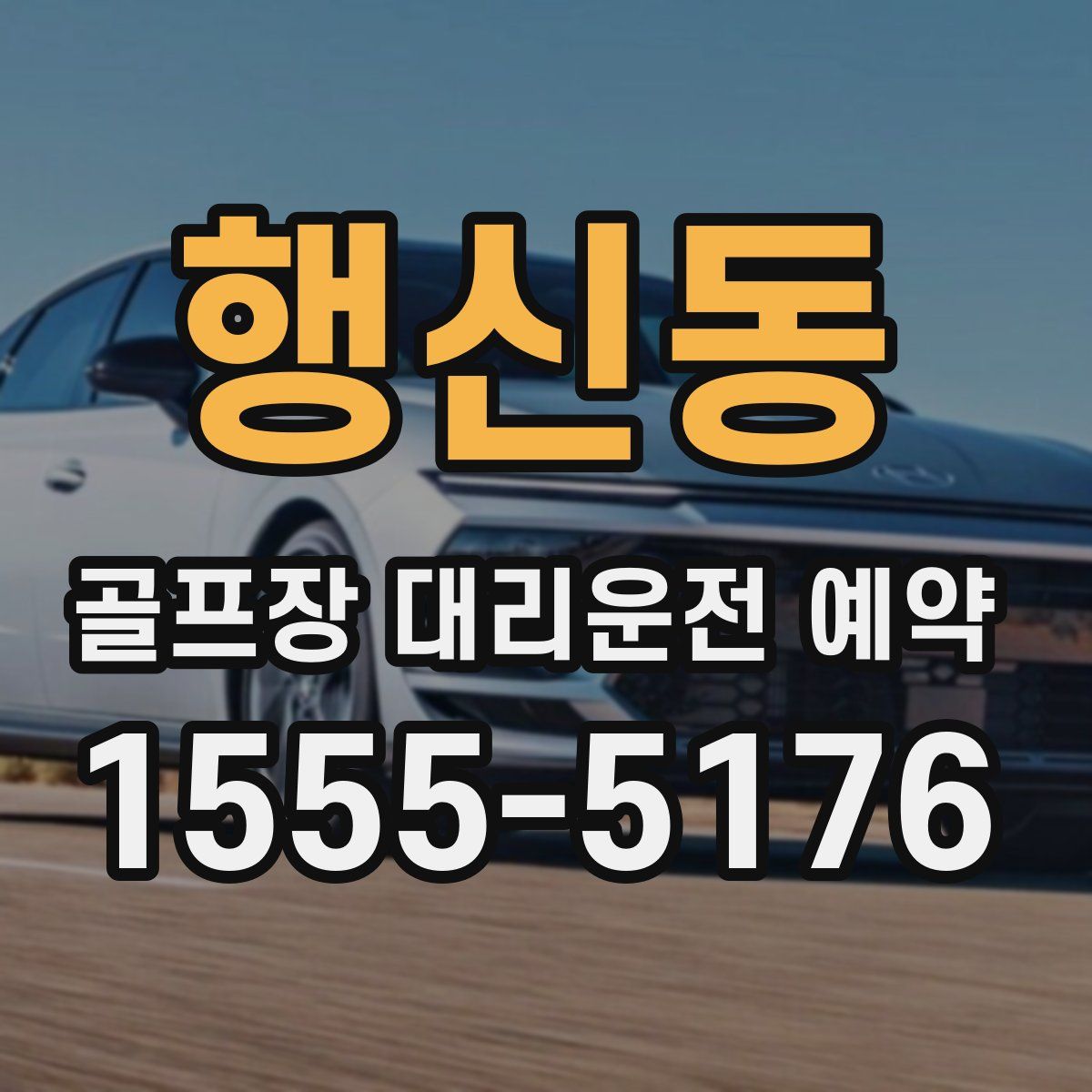 행신동 골프장 대리운전 예약