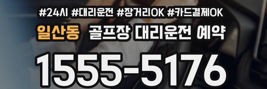 일산동 골프장 대리운전 예약