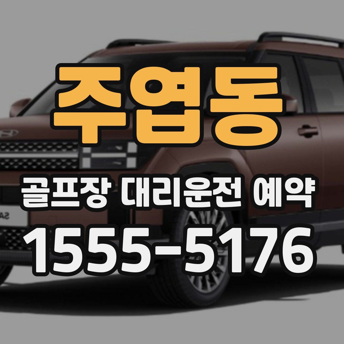 주엽동 골프장 대리운전 예약