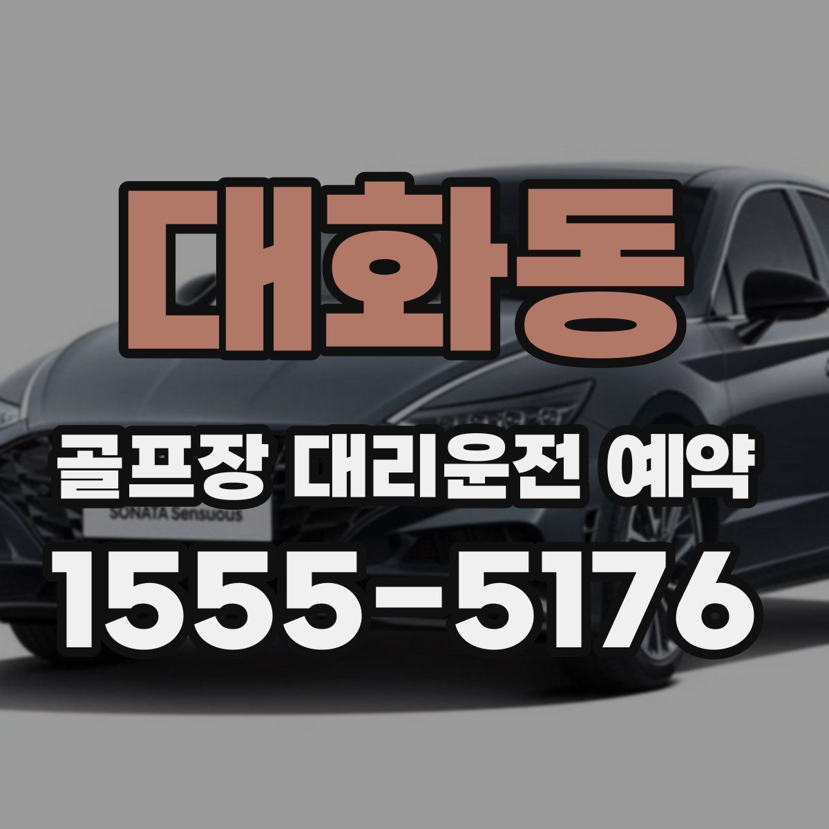 대화동 골프장 대리운전 예약