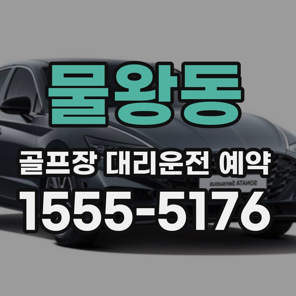 물왕동 골프장 대리운전 예약